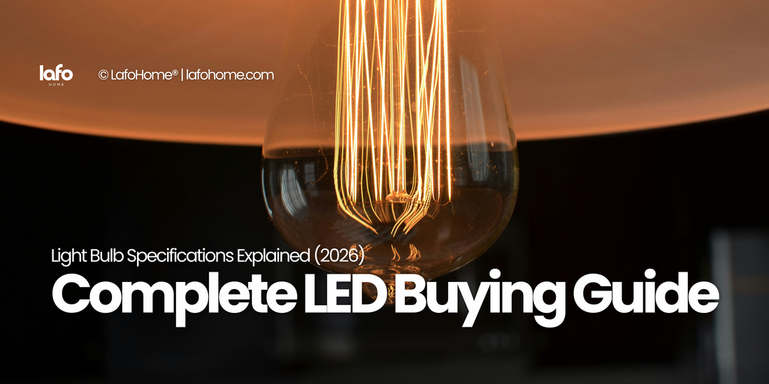 Light Bulb Specifications Explained: Bases, Shapes, Lumens, CRI, LED Types & More
