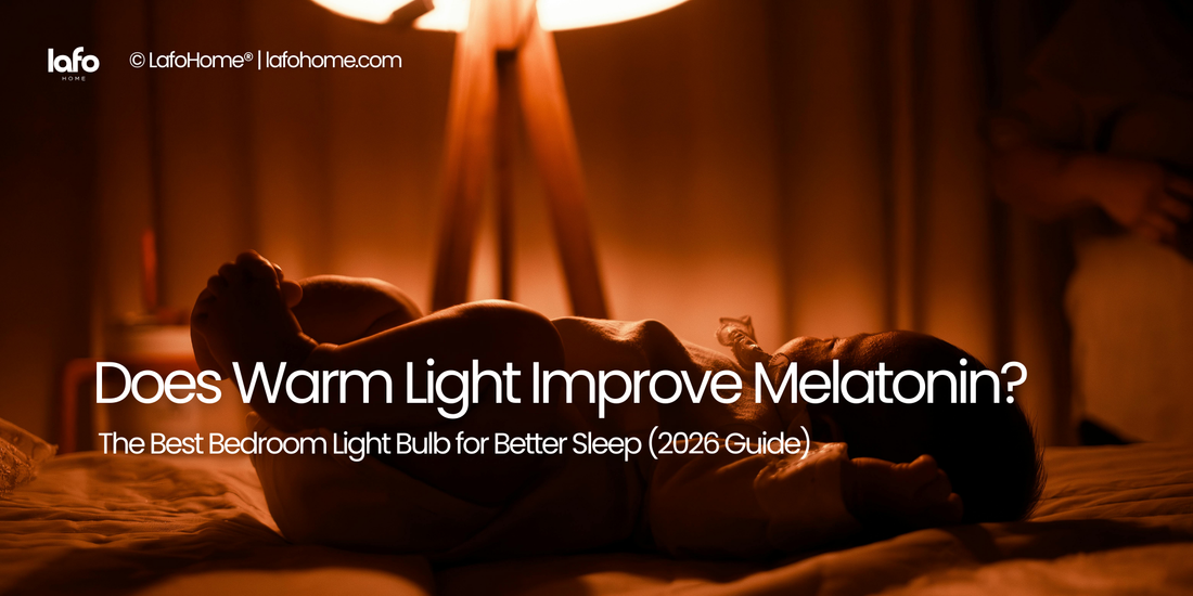 Does Warm Light Improve Melatonin? Best Bedroom Bulb for Better Sleep (2000K–2700K Guide)