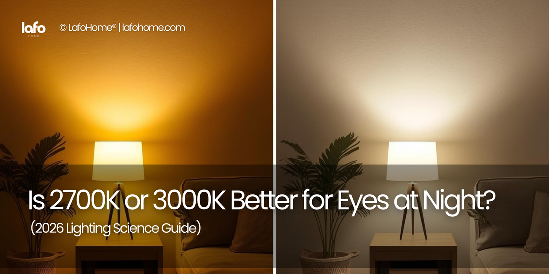Is 2700K or 3000K Better for Eyes at Night? (2026 Lighting Science Guide)