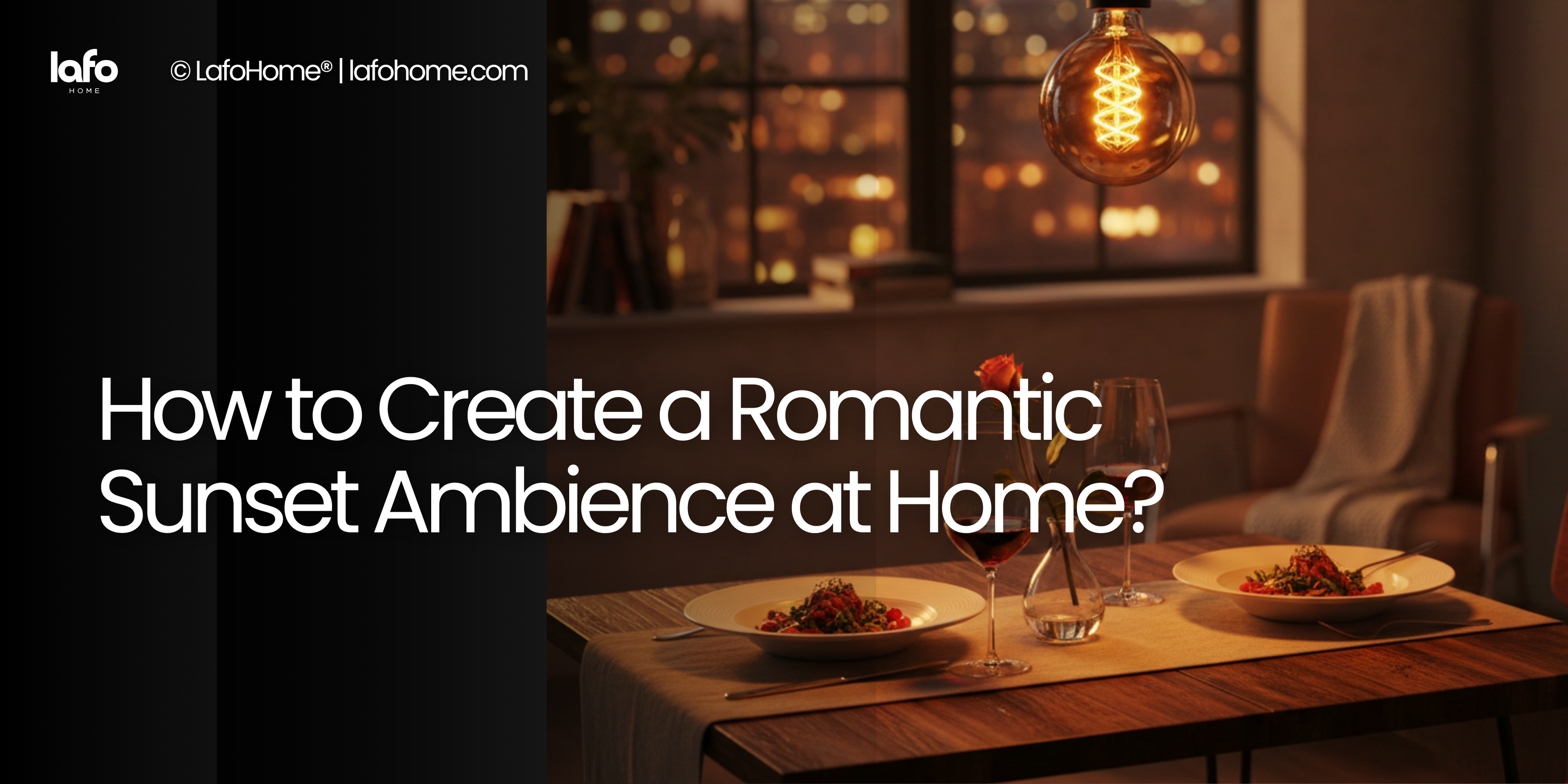How to Create a Romantic Sunset Ambience at Home? | LafoHome