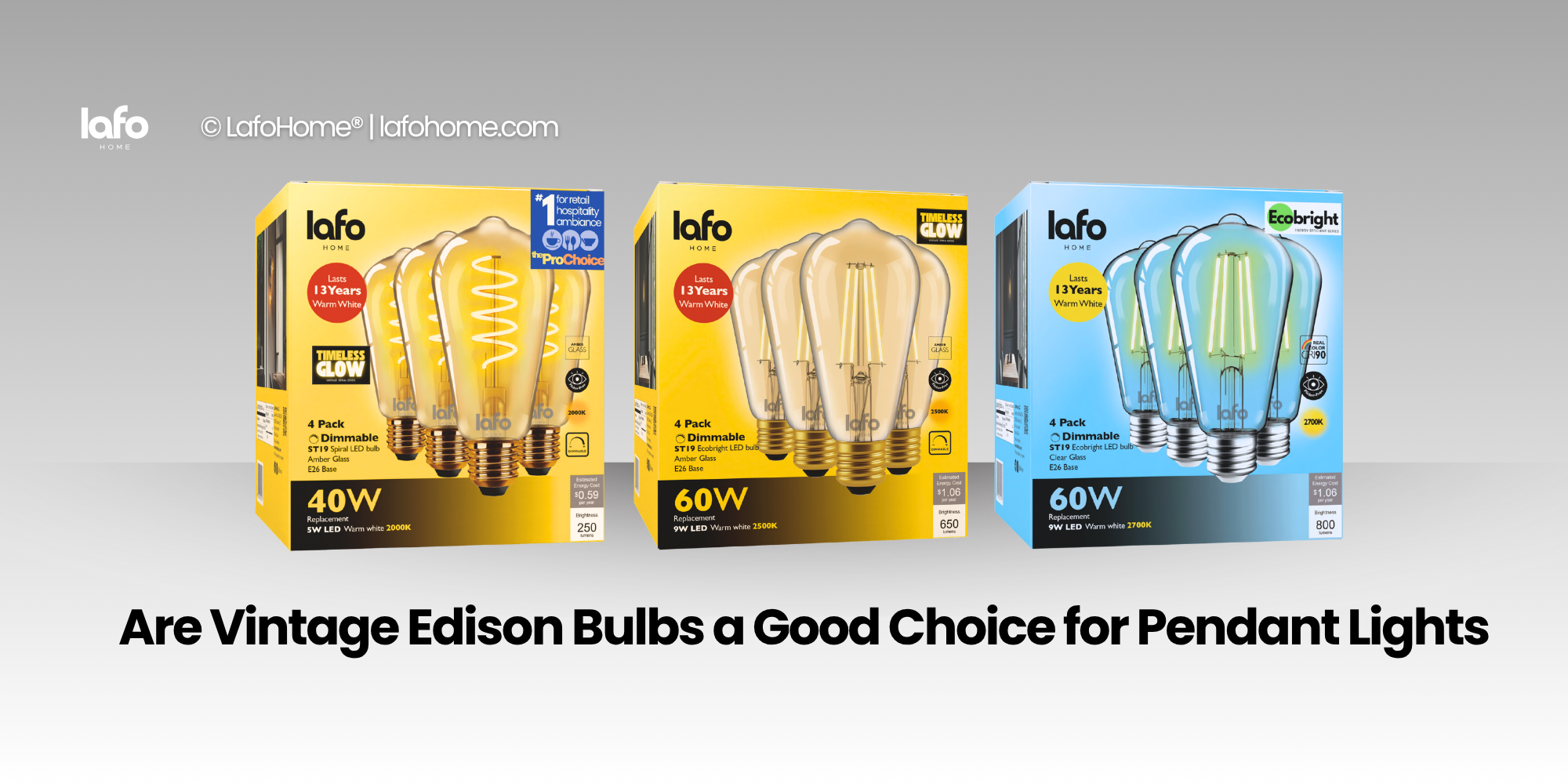 Are Vintage Edison Bulbs a Good Choice for Pendant Lights?