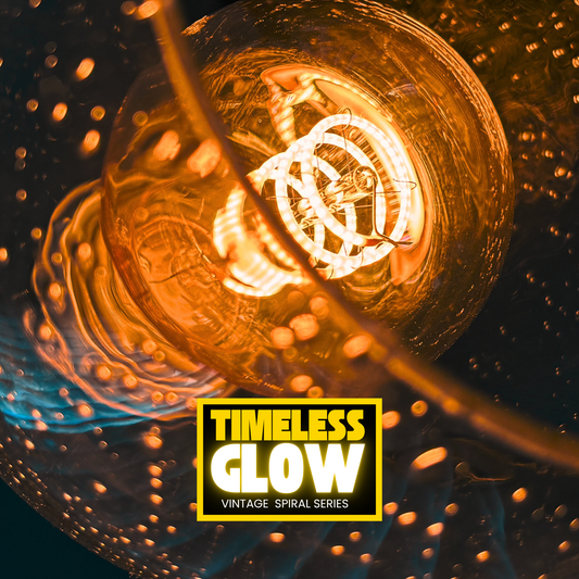 TimelessGlow™ — Vintage Spiral Filament Bulbs