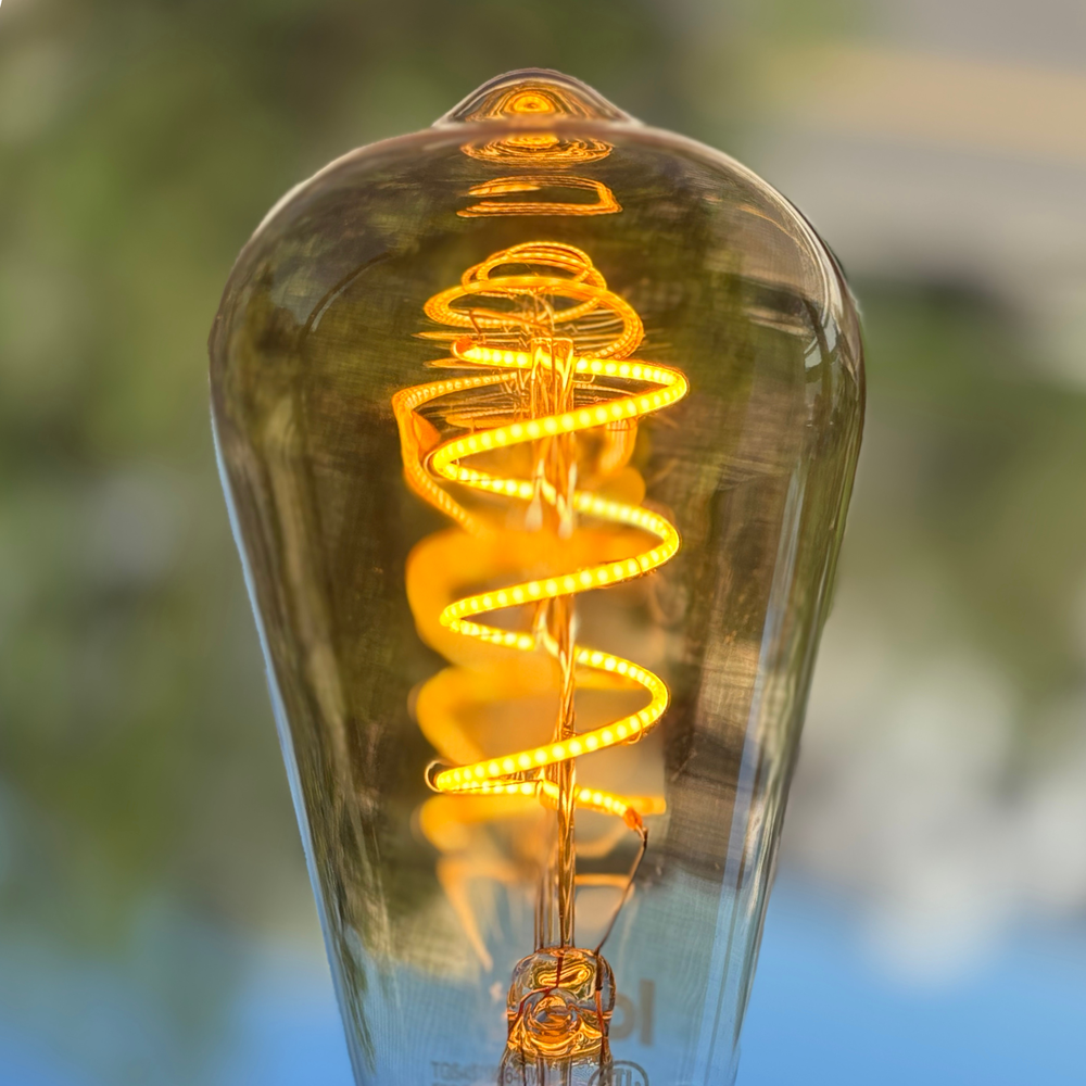ST19-E26 TimelessGlow™ amber edison 40W 2000K (4/8/12 Pack)