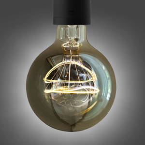 StyleLight™ Ring Series — Modern Decorative LED Filament Bulb (Gray)