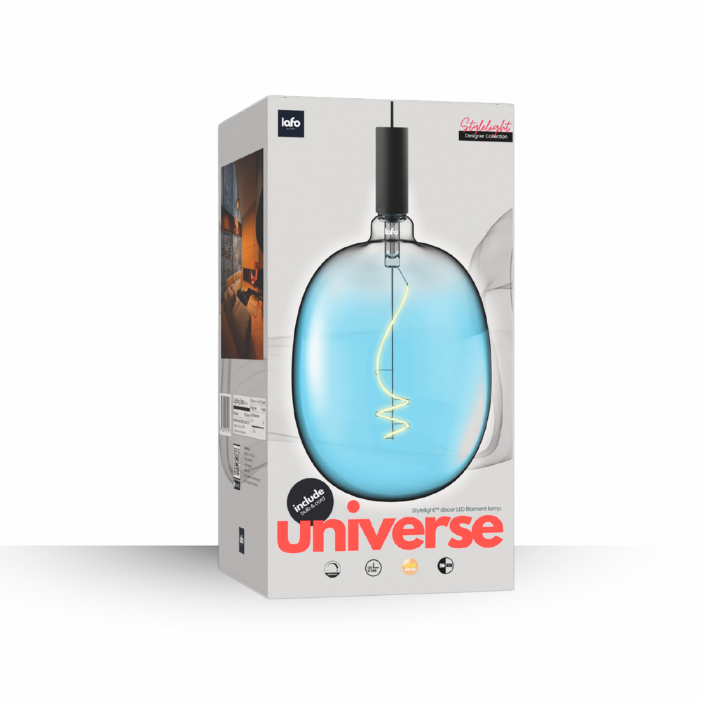 StyleLight™ Universe Series — Decorative LED Filament Bulb (Blue)