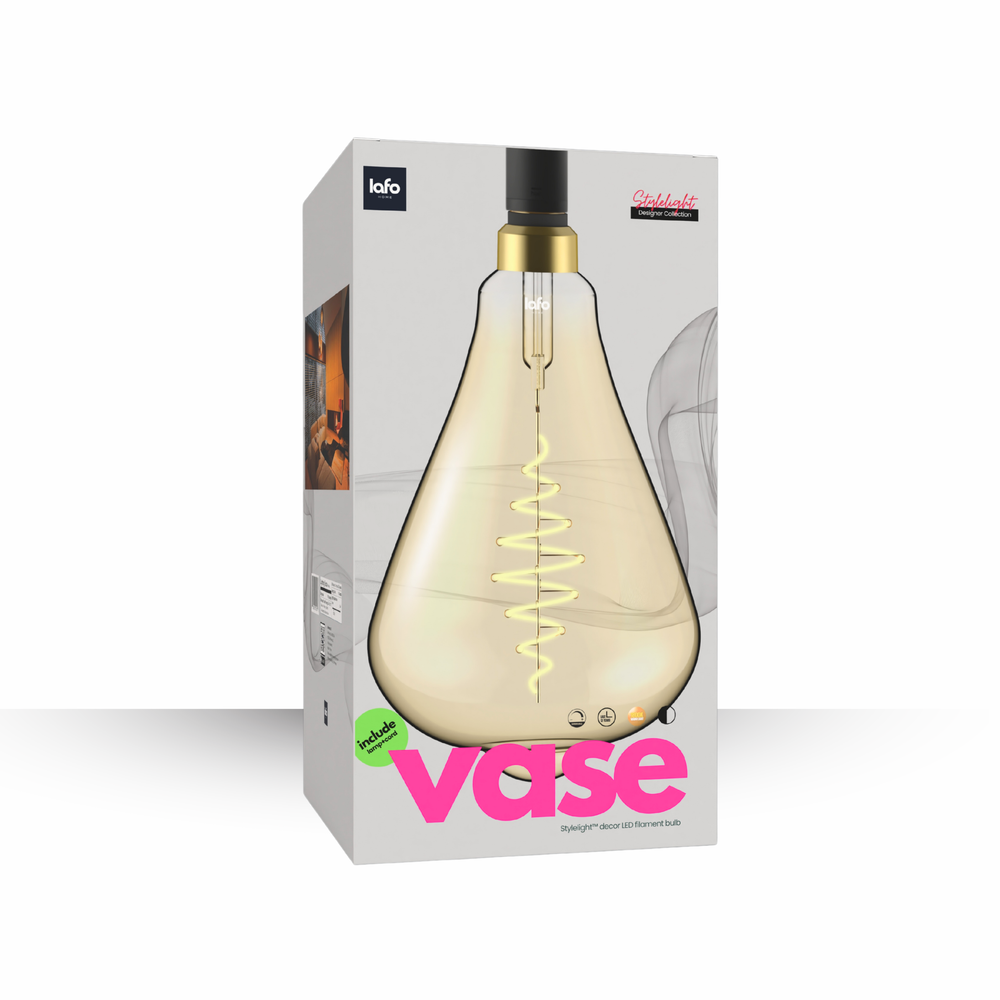 StyleLight™ Vase Series — Elegant Artistic LED Bulbs (Taper)