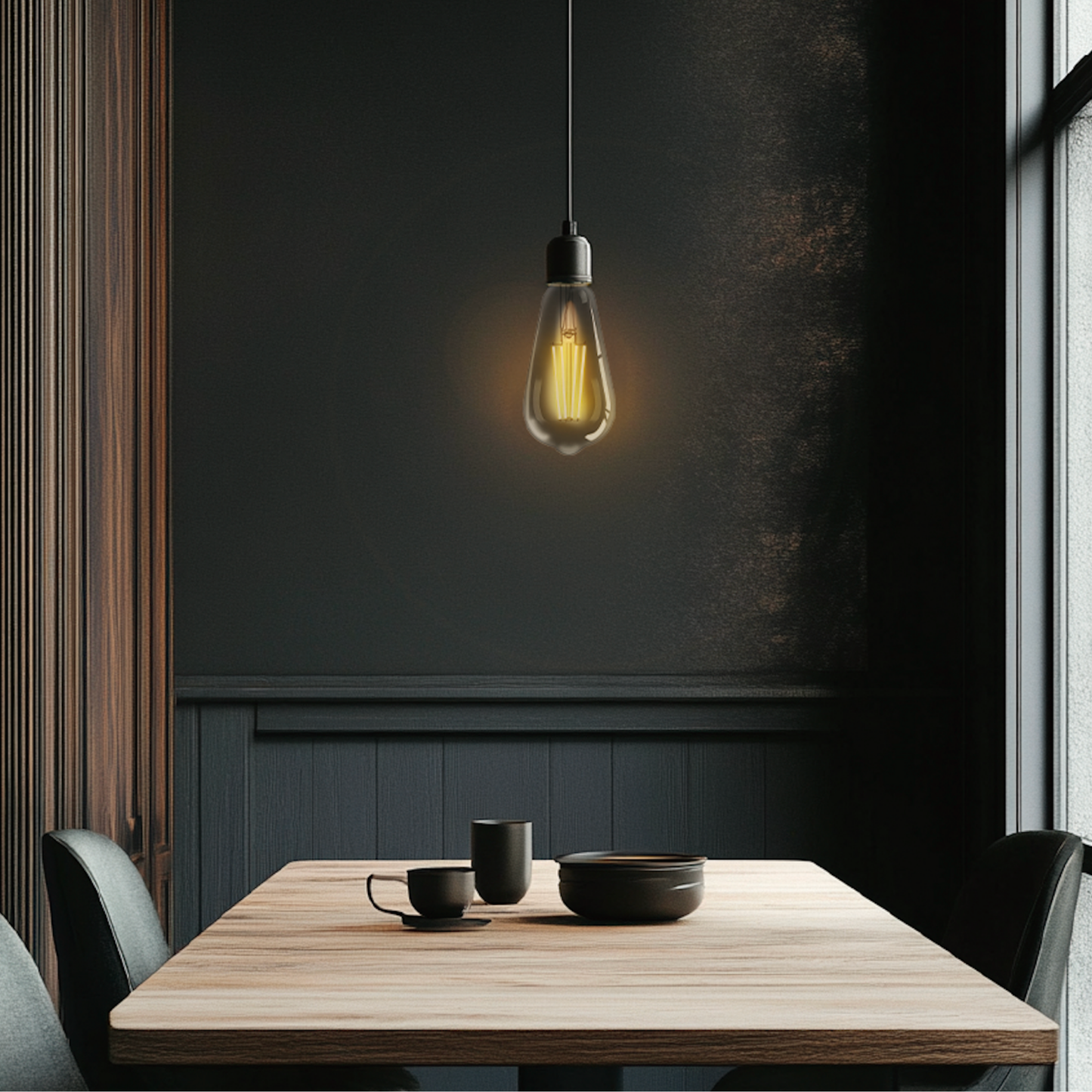 ST19-E26 EcoBright™ Edison bulb -60W 2700K/5000K (4/8/12 Pack)