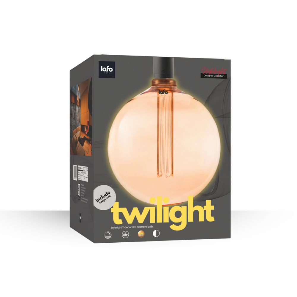StyleLight™ Twilight-Large Series — Soft Glow, Sculptural Beauty (Amber)