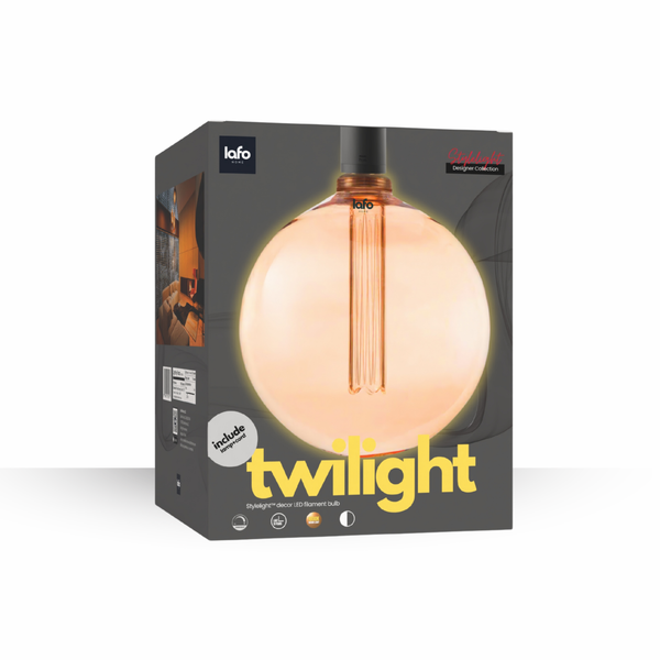 StyleLight™ Twilight-Large Series — Soft Glow, Sculptural Beauty (Amber)
