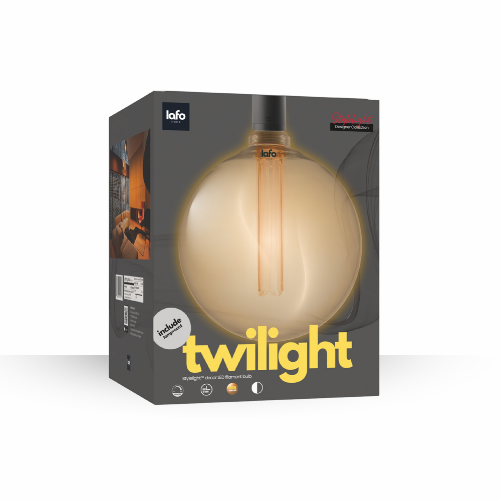 StyleLight™ Twilight-Large Series — Soft Glow, Sculptural Beauty (Clear)