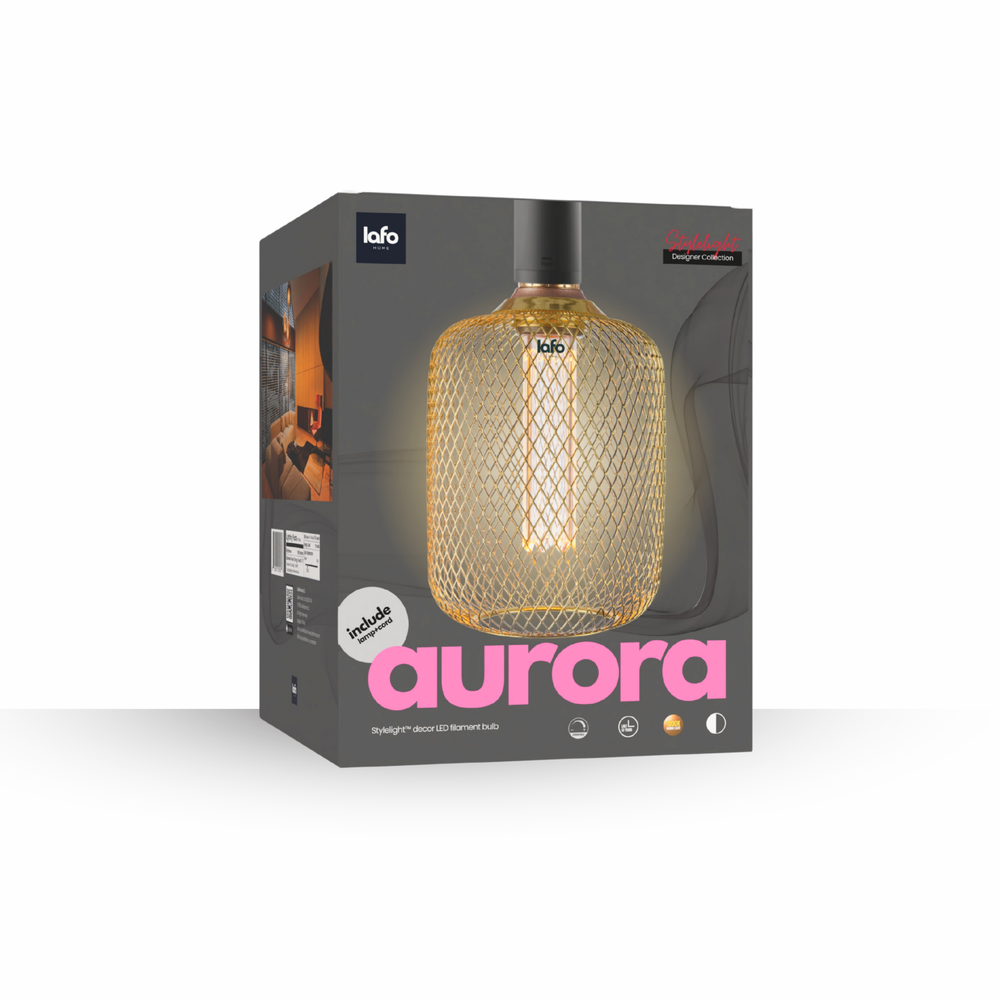 StyleLight™ Aurora Series — Subtle Elegance, Modern Ambiance (Golden)