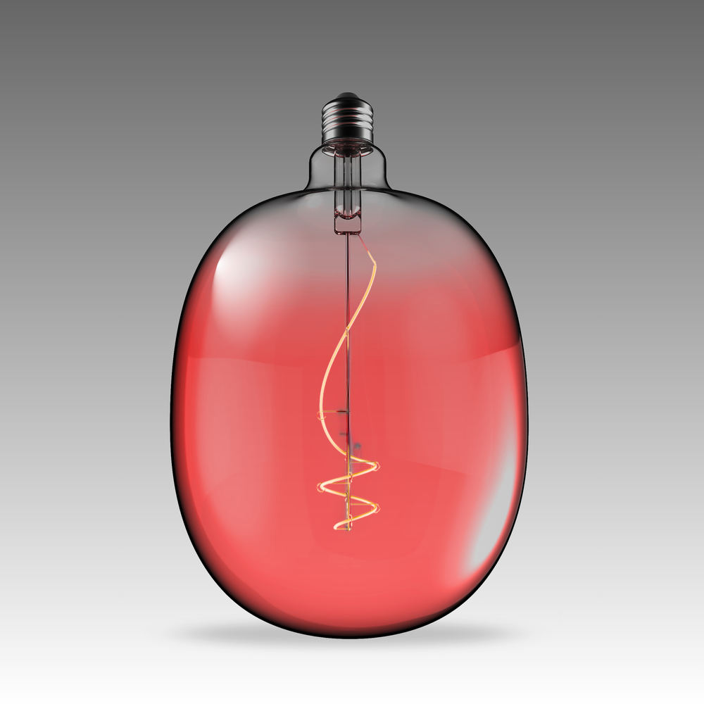 StyleLight™ Universe Series — Decorative LED Filament Bulb (Red)