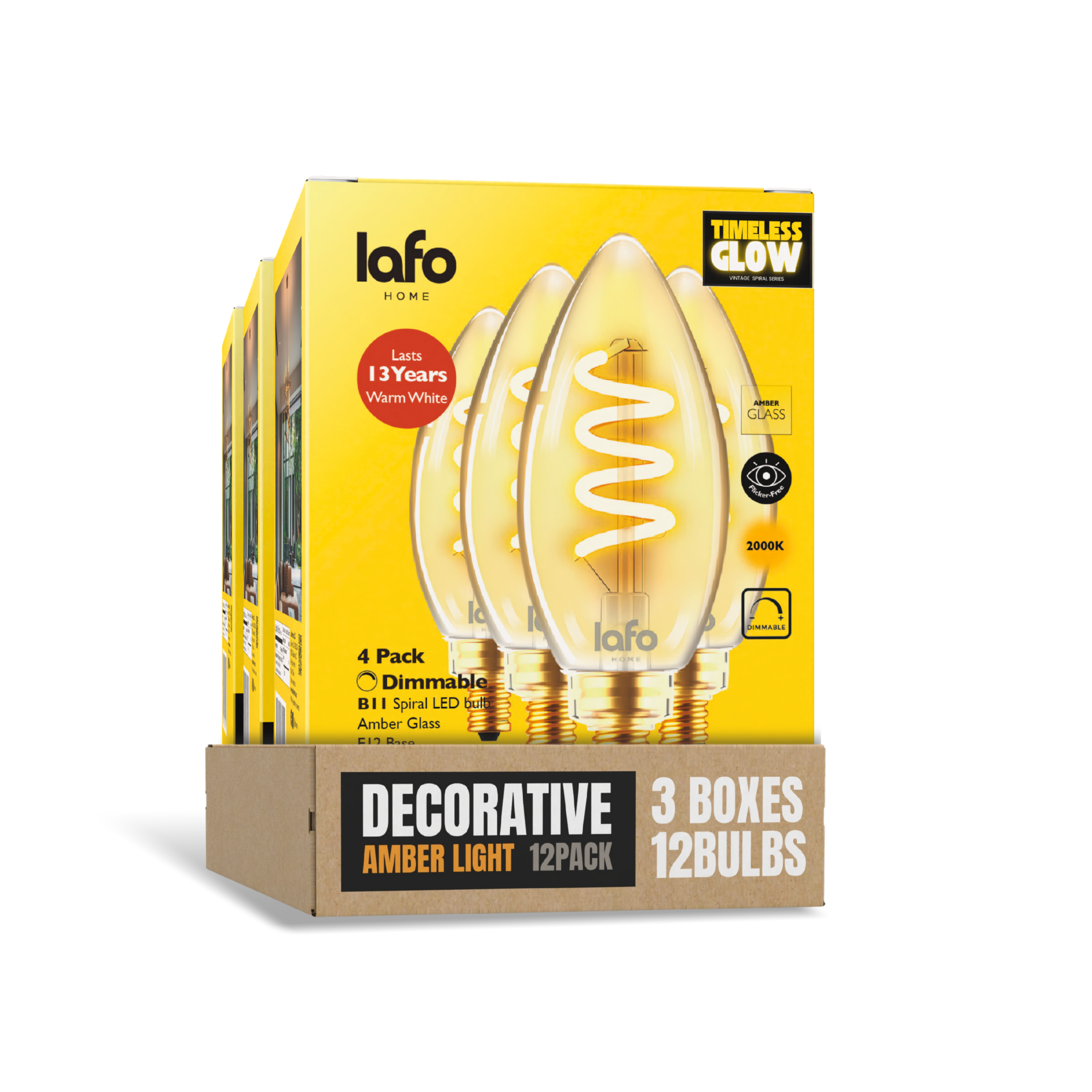 Alternative to Incandescent Candelabra Bulbs | LafoHome